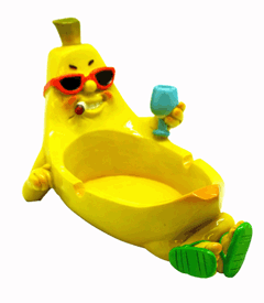 Banana Ashtray/Incense Burner
